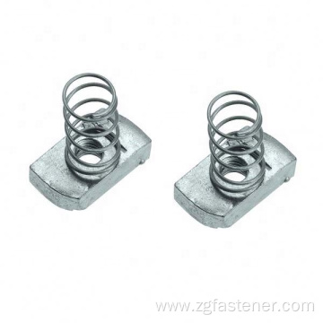 galvanized spring nuts